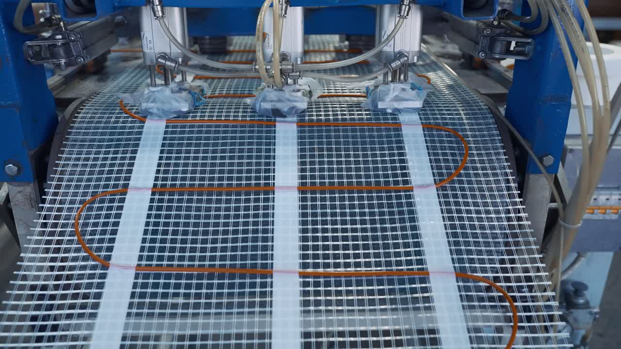 Automated Underfloor Heating Mat Production Line