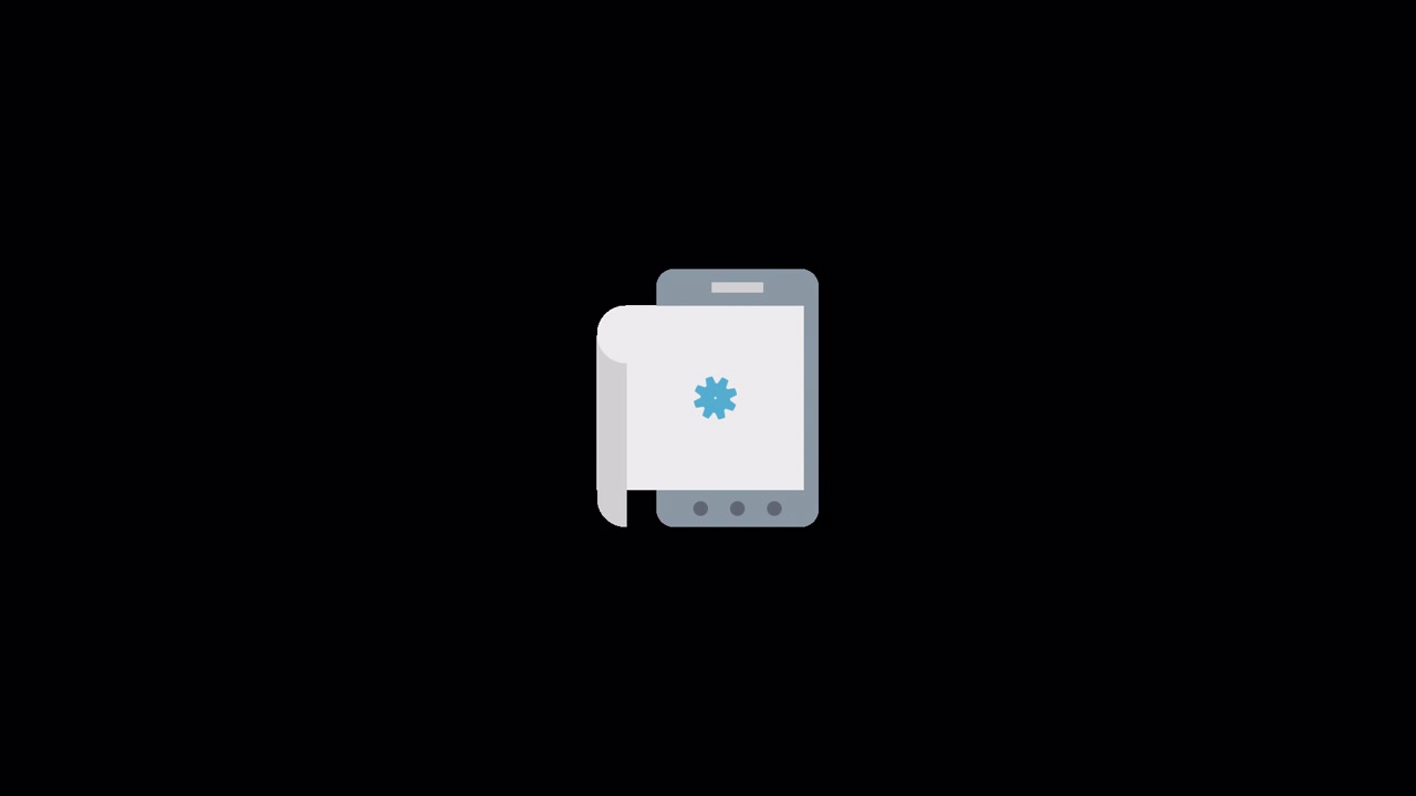 Animazione icona sviluppo app