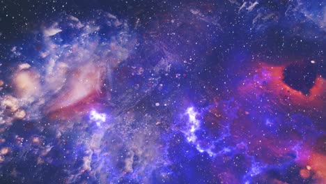 animación en 4k cg - viaje galáctico