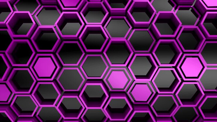 Hintergrund aus Sechsecken.
