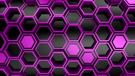 el fondo de los hexágonos