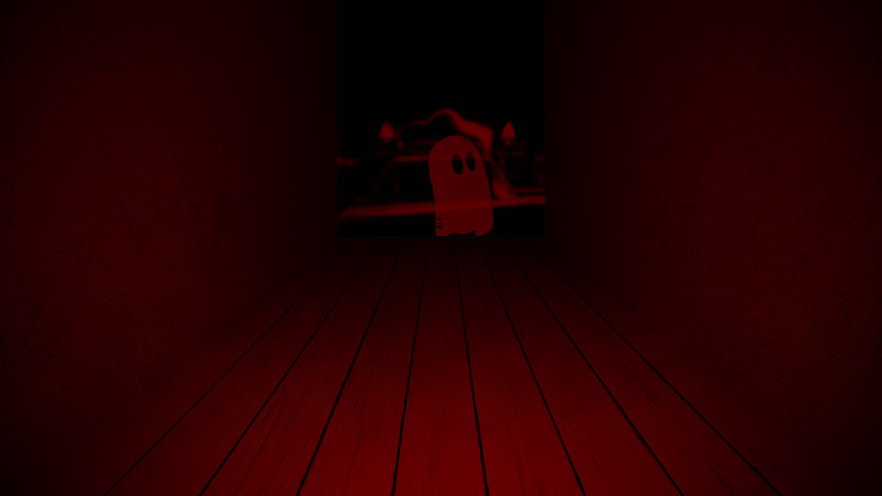 фоновая анимация на хэллоуин с привидением 1