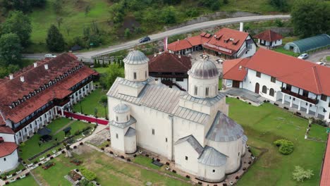 monastery mileseva near prijepolje on the zlatar mountain, serbia