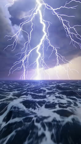 stormy ocean