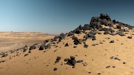 the white desert - black desert in egypt