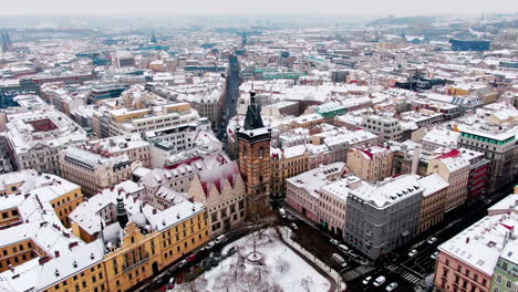 Prague-snow-fly