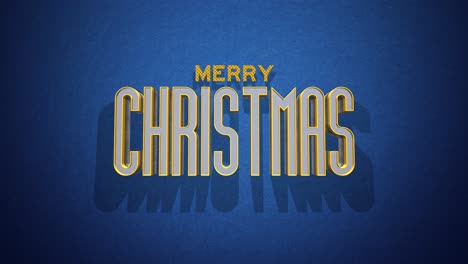 Retro-Merry-Christmas-text-set-on-a-blue-grunge-texture