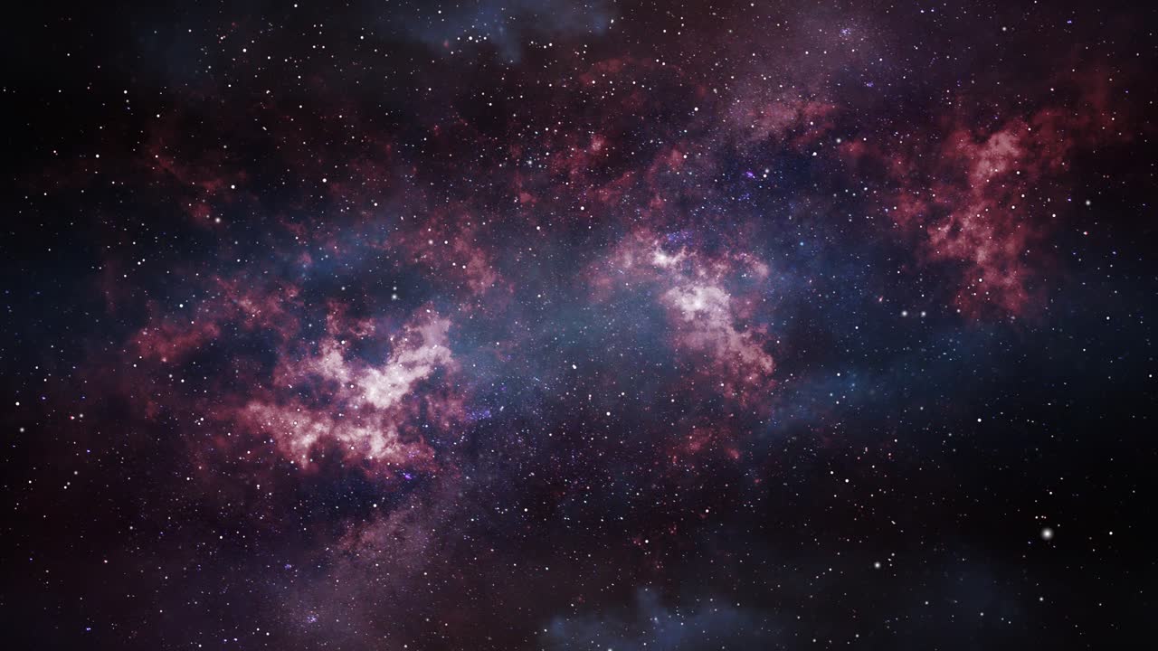 universe, the nebula expands in outer space