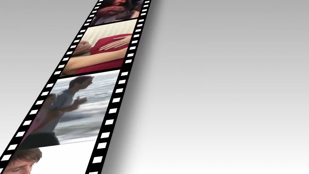 монтаж образа жизни молодых людей, отдыхающих