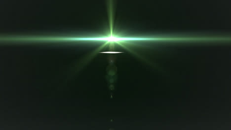 animation of light spots moving on black background