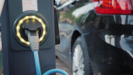 carga de coche eléctrico