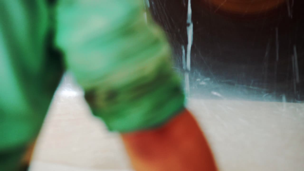 Circular saw cuts a sandstone plate. Industrial production of stone