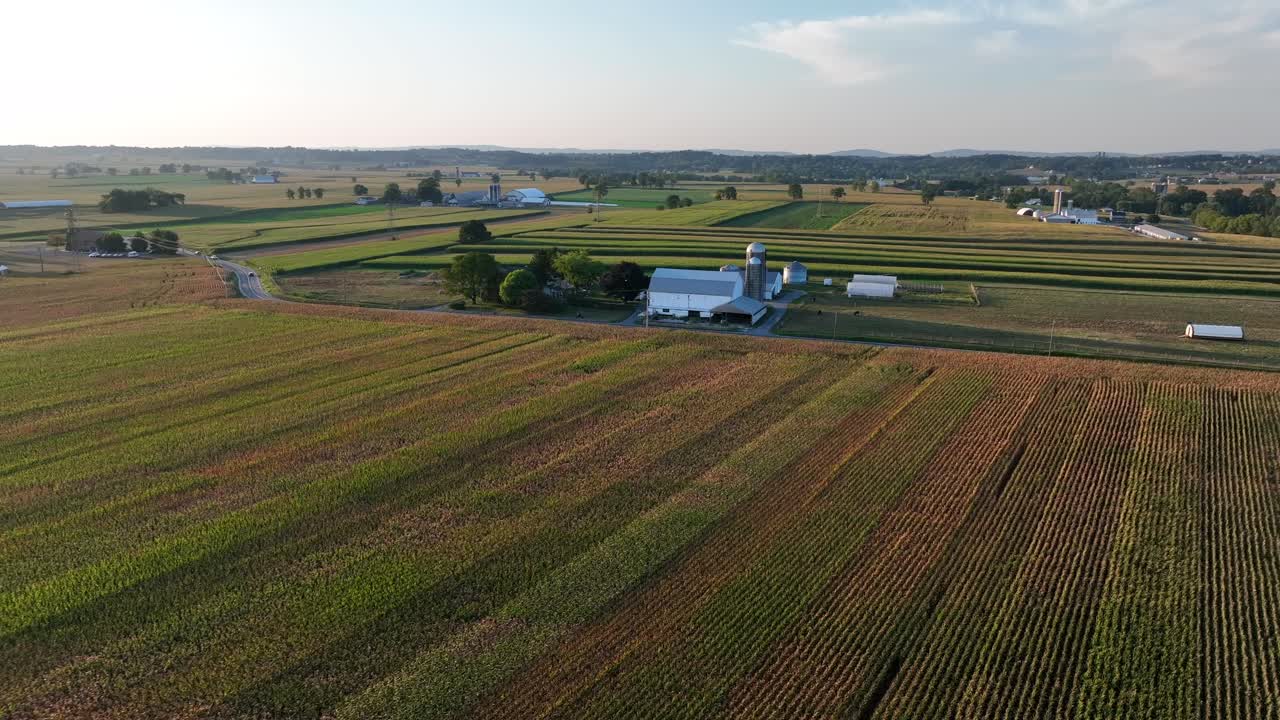 Rural Pennsylvania during autumn