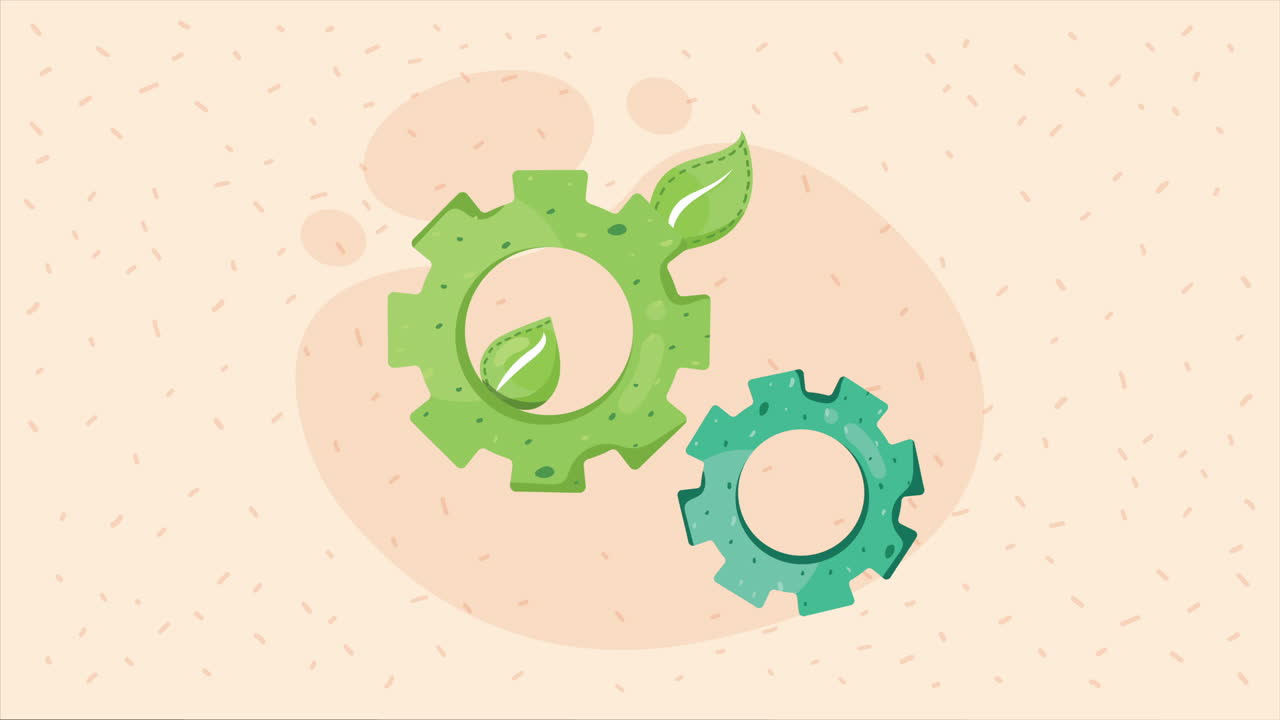 Eco-Friendly Technology Illustration