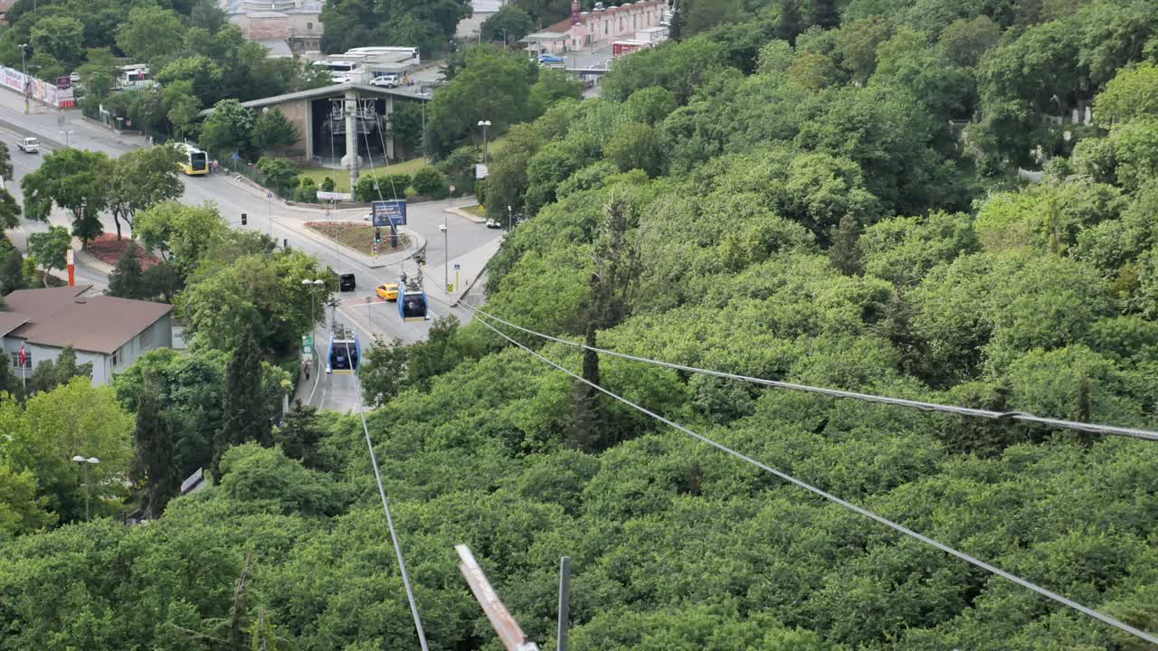 punto de vista del teleférico de estambul