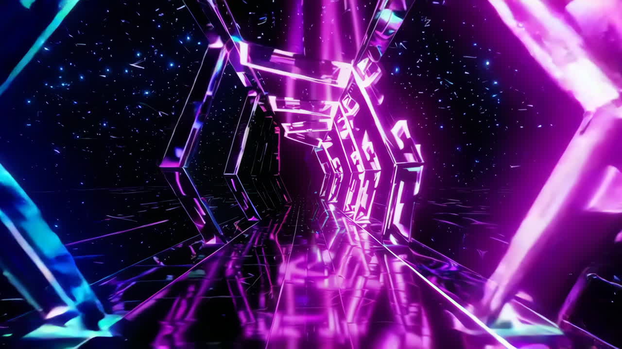 Neon Futuristic Tunnels