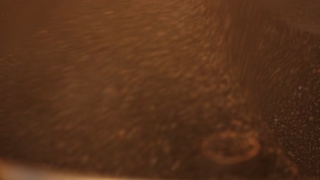 chestnut roasting process using stone and heat in the roaster