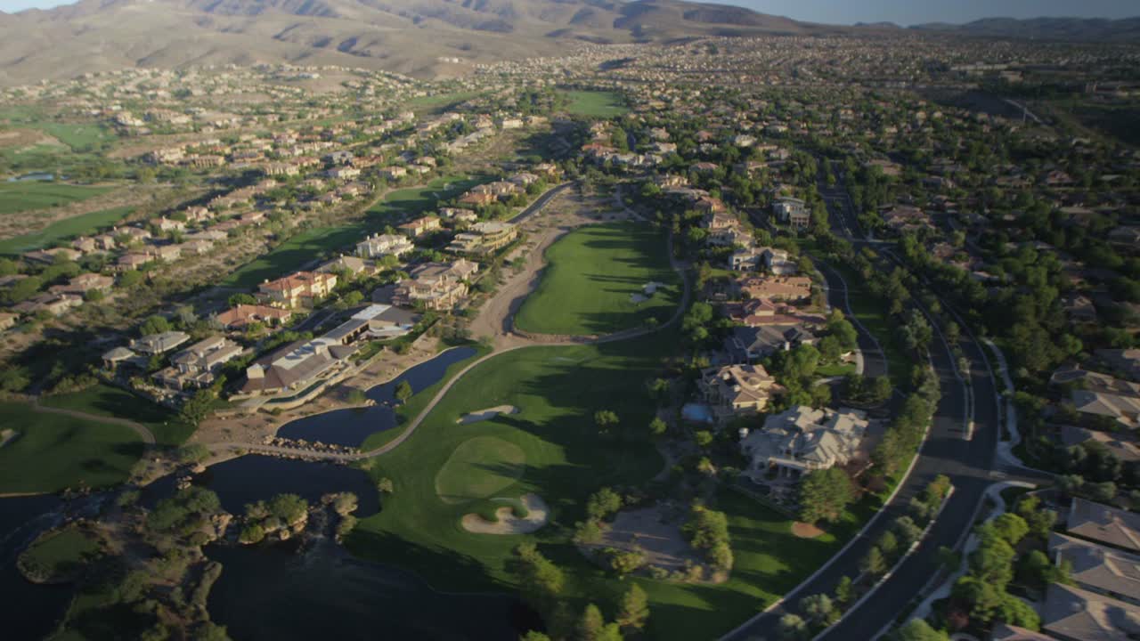 라스베거스 네바다 5 근처 교외 확산의 조감도