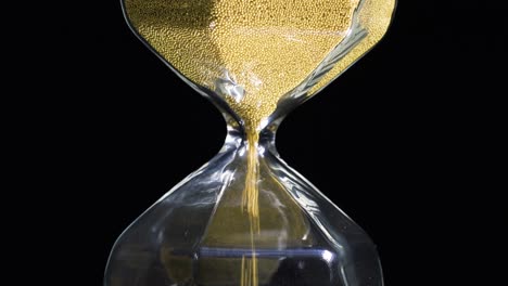 golden hourglass