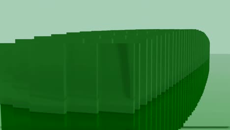 patrón geométrico verde abstracto