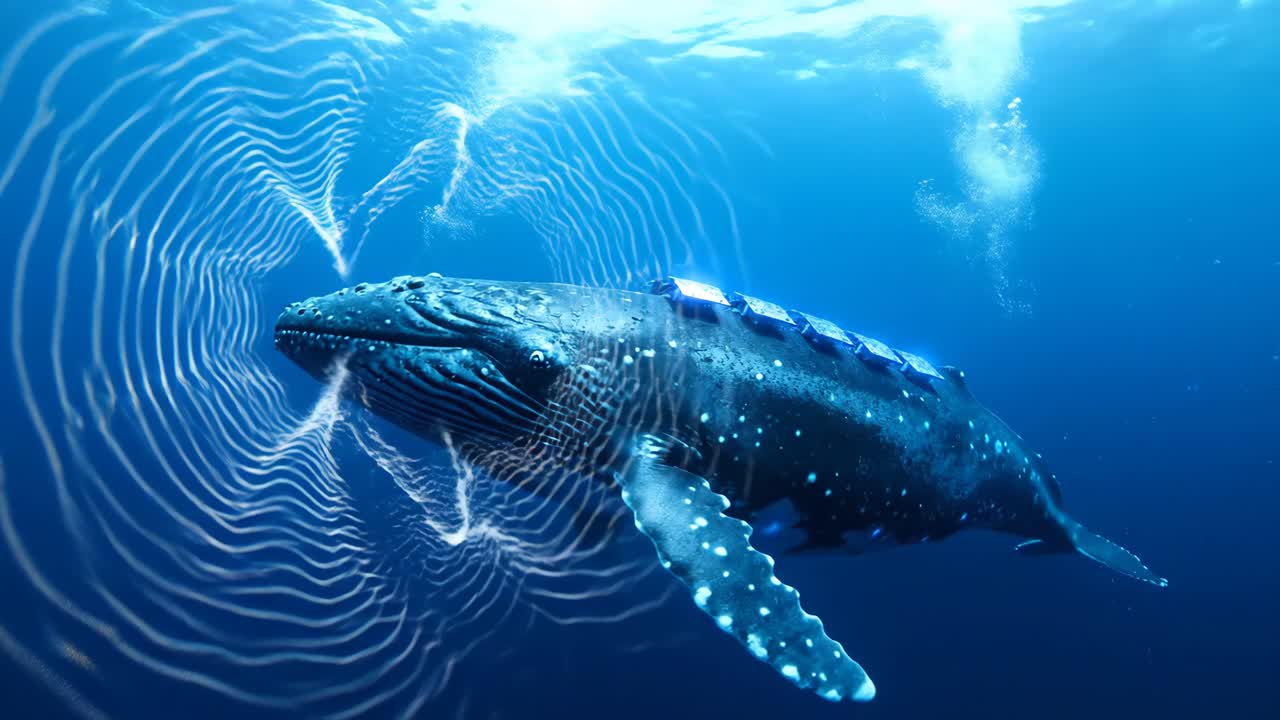 Whale Underwater