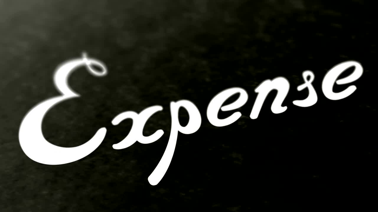 "gastos" en la página. las imágenes de bucle tienen resolución de 4k.