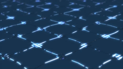 futuristic-Abstract-modern-neon-hexagon-pattern-geometry-glowing-background-animation