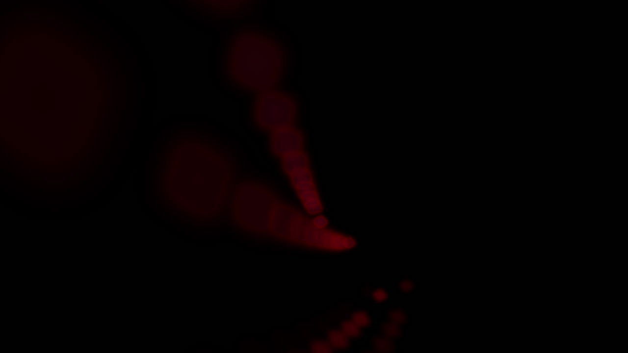 추상적 인 배경 3 모션 다채로운 점