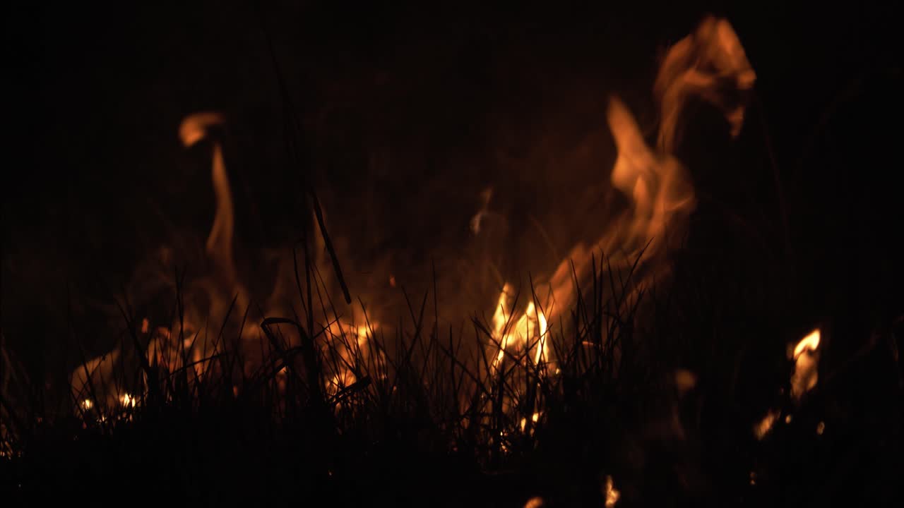 Incendio notturno