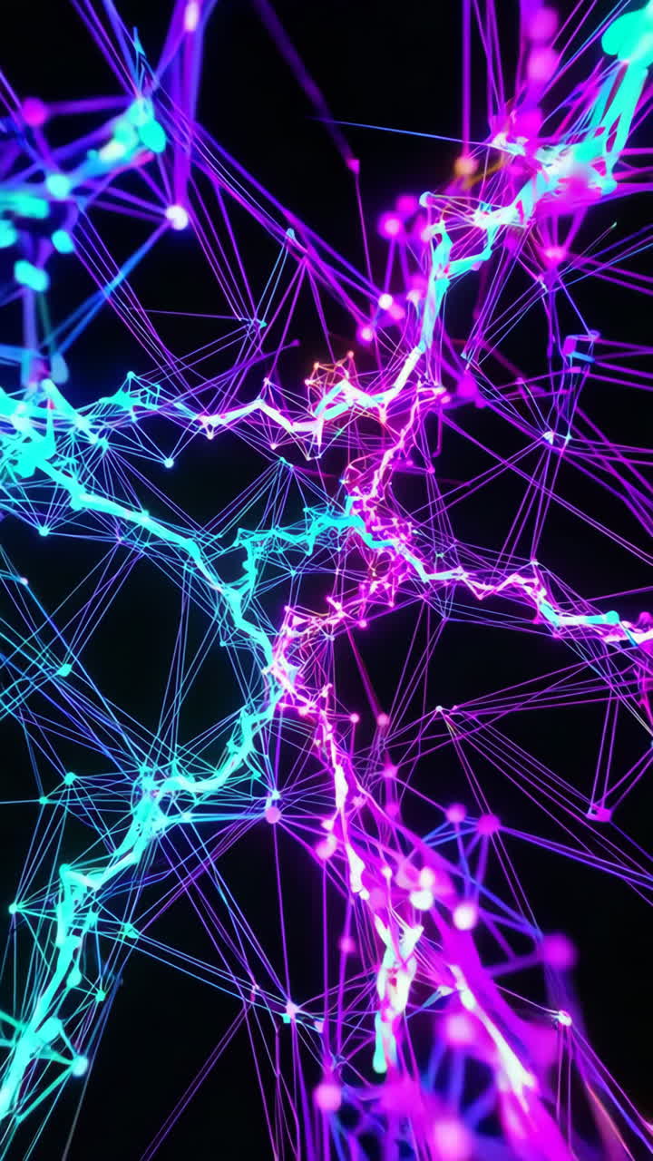 red digital abstracta