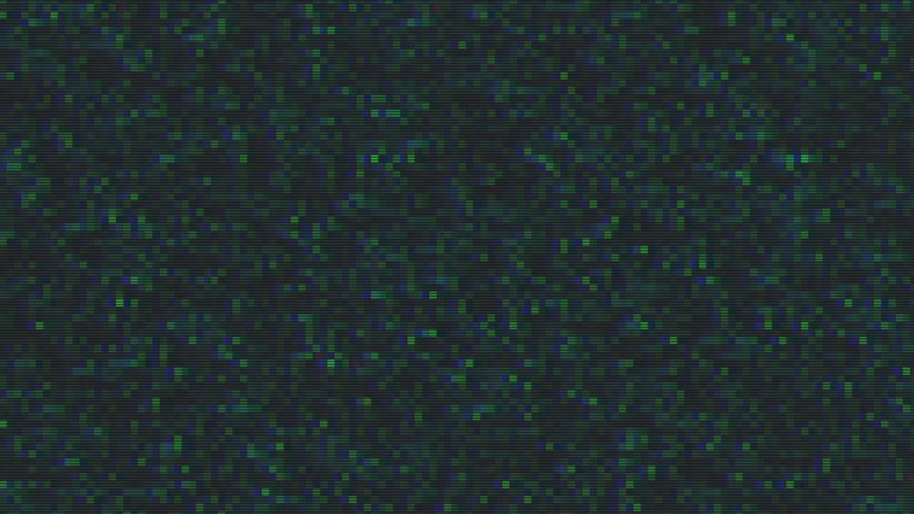 Unique Design Abstract Digital Animation Pixel Noise Glitch Error Video Damage