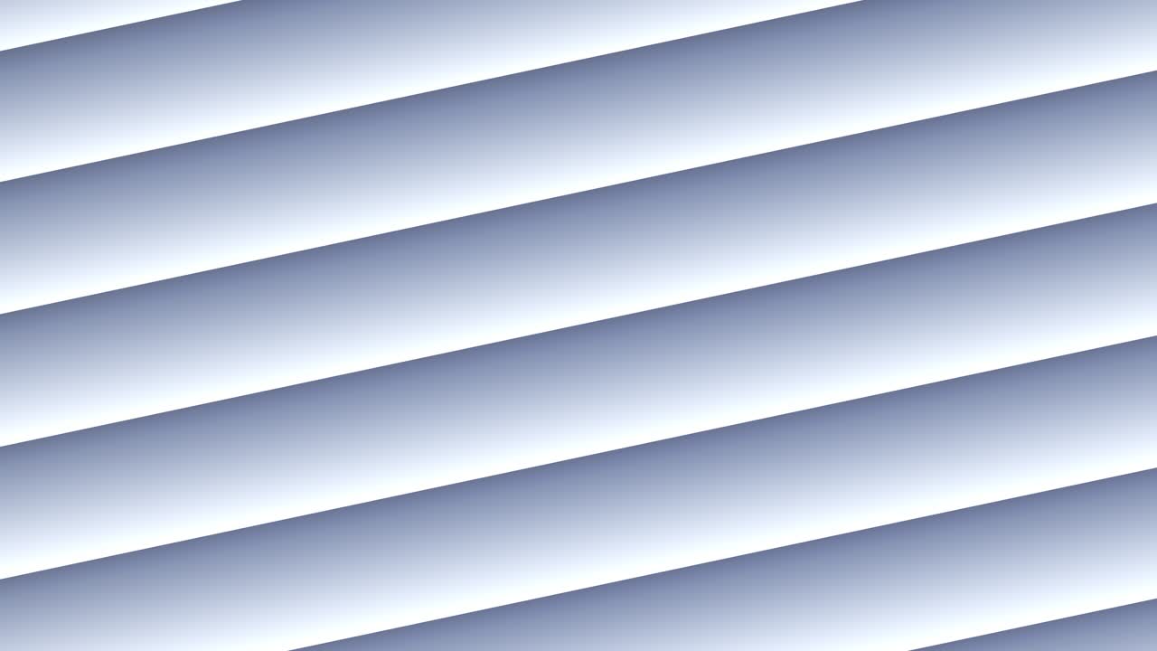 3D diagonalt stripete abstrakt bakgrunn, lyseblå gradientlinjer med minimalistisk teknologisk estetikk