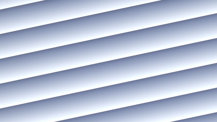 3D Diagonal Striped Abstract Background Light Blue Gradient Lines with Minimal Tech Aesthetic