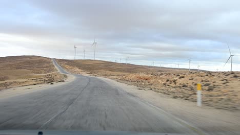 driving king's highway in jordan, one of the most famous roads in the middle east, king’s highway is winding from north to south of the country.