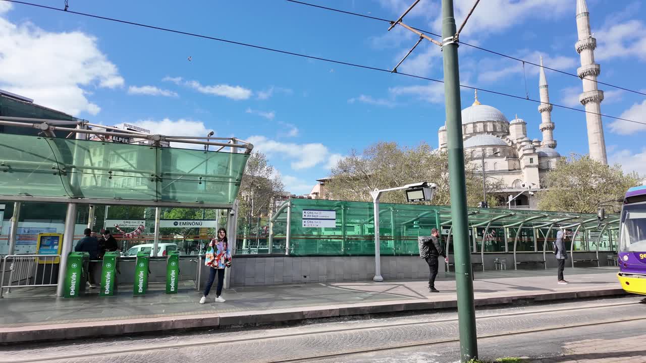 Eminonu Tram Station