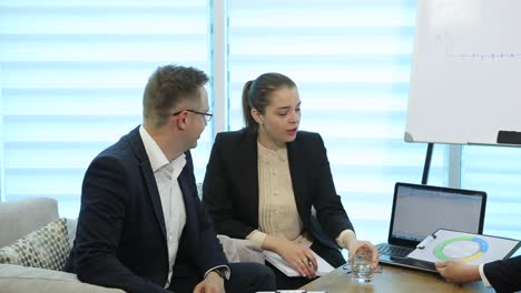 business people meeting. corporate business team and manager in a meeting