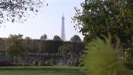 view of the eiffel tower