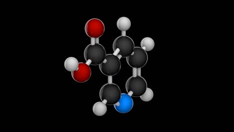 vitamin b3(nicotinamide).  rgb + alpha (transparent) channel.