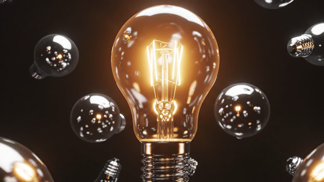 Light Bulbs - A Symbol of Ideas and Innovation