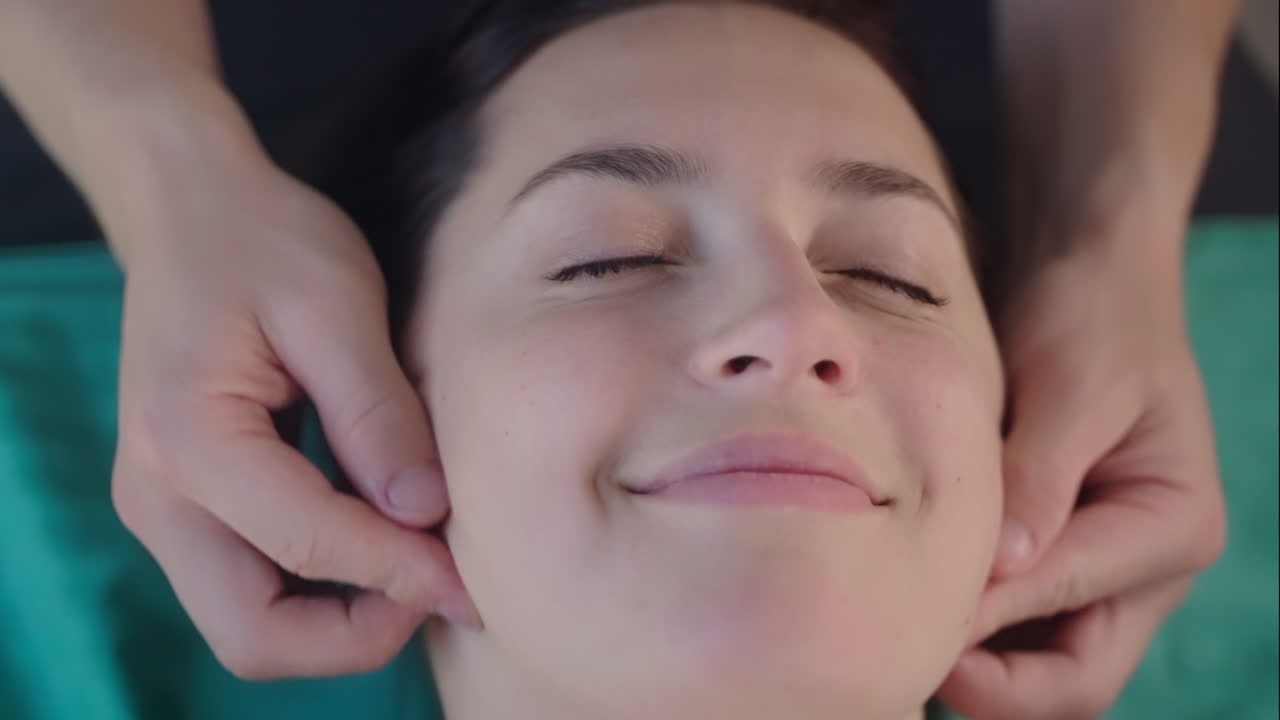 얼굴 마사지 세션