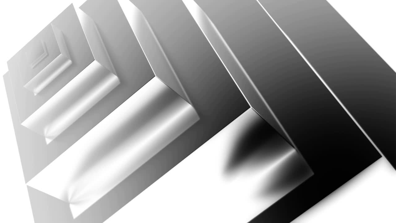 Abstract 3D Geometric Shapes