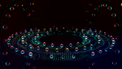 partículas abstractas en 3d