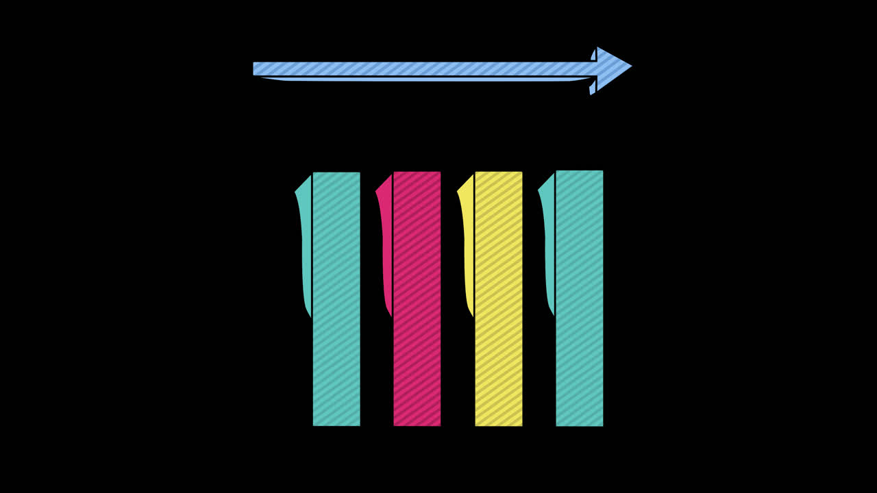 Bar Graph with Increasing Trend