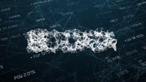 Data and report statistics, animation with graph diagrams.