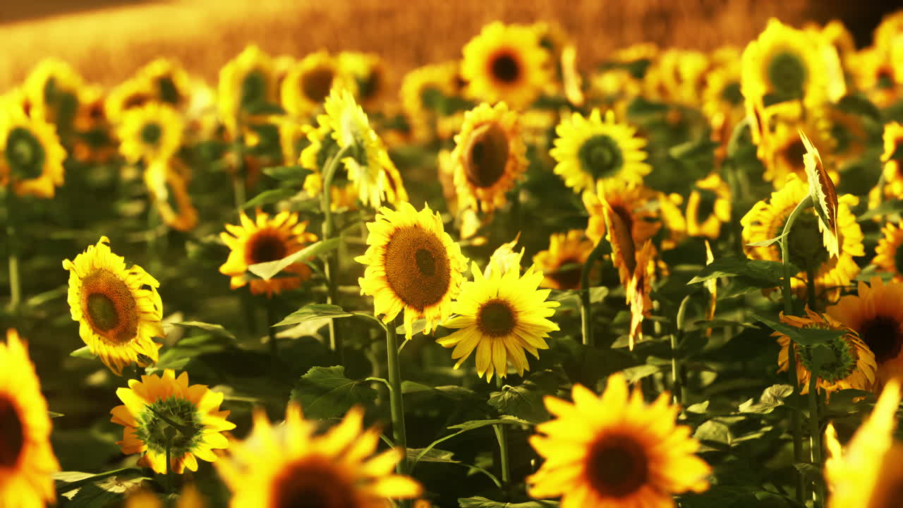 극적인 일몰 에 있는  ⁇ 꽃 ⁇