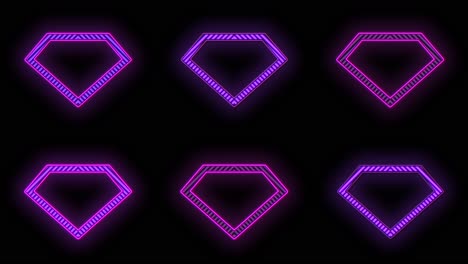 Pulsierendes-Neon-Diamantenmuster-Mit-LED-Licht-Im-Casino-Stil