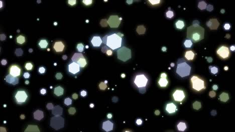 particle pop abstract effect background