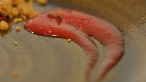 postre de fresa y vainilla