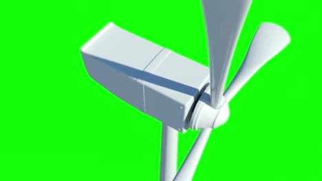animation of wind turbine