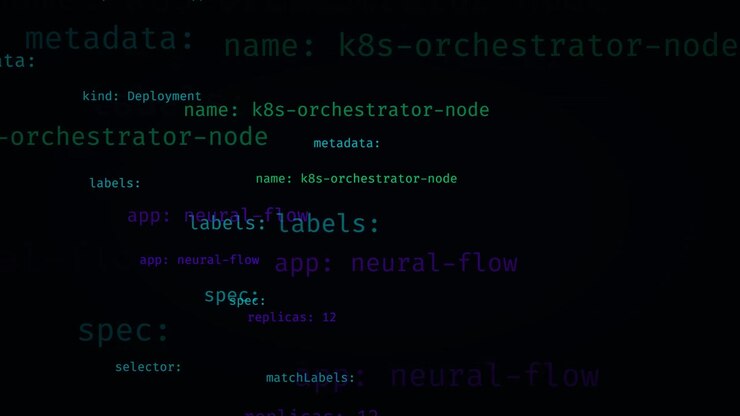Kubernetes Deployment Configuration Code Display
